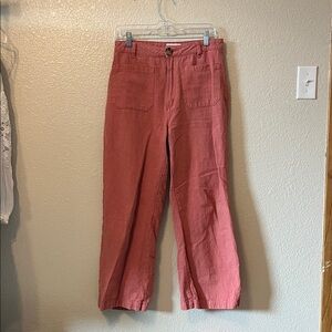 Rollas Sailor Ramie Faded Coral Pants